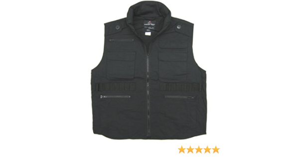 Amazon Co Jp ロスコ Rothco 多機能ポケット レンジャーベスト ブラック M 服 ファッション小物