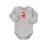 ジンボリー GYMBOREE/ ヒーロー ボディスーツ ヘザー グレー ロンパース長袖 18～24ヶ月【並行輸入】