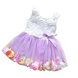 MIOIM 子供ドレス ベビー 可愛い チュチュドレス 女の子 ノースリーブ フォーマル ワンピース ハマナス 花びら 裾 チュール スカート 発表会 学園祭 文化祭 七三五