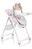Highchair B.Fun 643 Rosa Confetto Brevi by Brevi