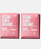 トレテス ヴィーガン ローシク オーガニック チョコレート 有機JAS vegan chocolate organic & raw 板チョコ チョコ ビーガン ローチョコレート 37g×2枚 ストロベリー 2枚セット