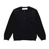 Cutelove　カーディガン　純色　ニットセーター　Tシャツ　ラウンドネック　トップス　ロングスリーブ　長袖　編み物　綿　男の子　女の子　ベビー　ボイズ　ガールズ　赤ちゃん　幼児　春　秋　冬　可愛い