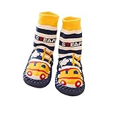 マルチカラーベビーSocking厚みの綿の漫画のソックスロングスタイル