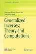 Generalized Inverses: Theory and Computations (Developments in Mathematics)