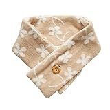 日本製 オーガニックコットン チブマフ あったかミニマフラー バーゼル ブラウン レルシエンテ RELUCIENTE