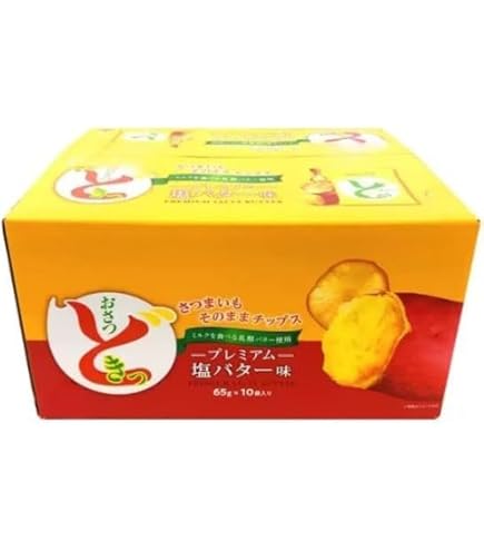 Amazon.co.jp: コストコ UHA おさつどきっ プレミアム塩バター味 65g