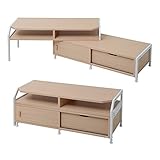 Rita(リタシリーズ) Extention TV rack　DRT-0010 (DRT-0010-WH　ホワイト)