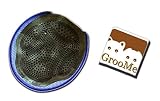 Pet Grooming Mitt Cats Dogs Massage Animal Pet Brush Tool Coat Fur Deshedding Hair Wet Dry Bath [並行輸
