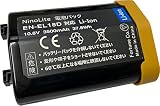 NinoLite EN-EL18D 対応バッテリー （EN-EL18 / EN-EL18a / EN-EL18b / EN-EL18c 旧製品の後継機種）大容量3500mAh実容量高 カメラ Z 9、D4、D4s、D5、D6 用