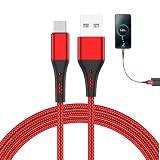 Buogint C 充電ケーブル急速充電、USB 充電ケーブル - 3a 急速充電編組ケーブル,480mbps データ転送ケーブル、電話充電コード、家庭用データ転送コード、複数のデバイス