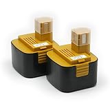 【ATTOZEN】パナソニック EY9200/EZ9200対応互換バッテリー 12V 3000mAh ２個セット（PANASONIC対応）