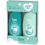 h&s シャンプー/コンディショナー ポンプセット 350mL+350g リフレッシュ エイチアンドエス
