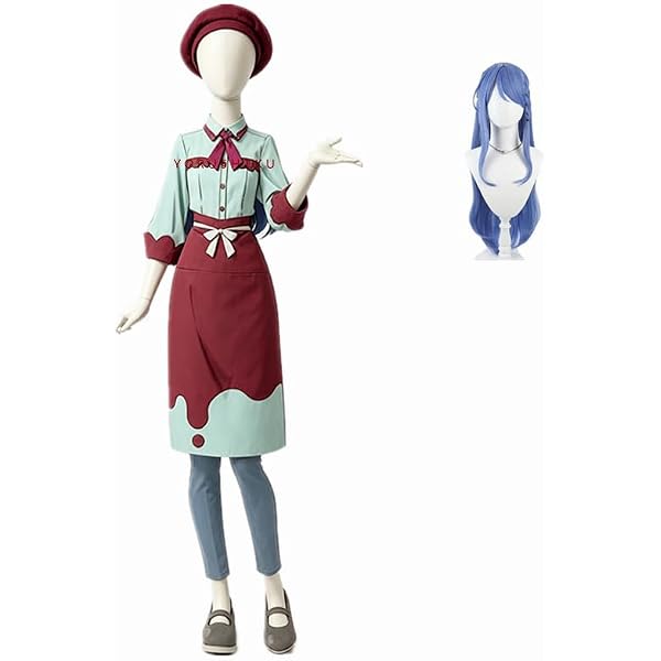 Amazon.co.jp: GGcosplay 名探偵プリキュア！ 帆羽くれあ コスプレ衣装