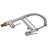 OUNONA 銅シングルレバー混合水栓360°回転キッチン蛇口（ホースなし）