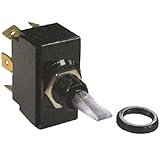 Sierra International TG40010 Weather Resistant On-Off-On SPDT Toggle Independent or Dependent Switch