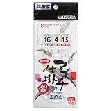 下田漁具 KMT101 マゴチ仕掛 メゴチ餌用 丸セイゴ針 16-4