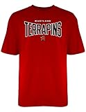 NCAA Maryland TerrapinsメンズEverlasting Tee、XL、レッド