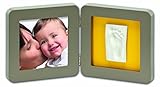 ベビーアート(Baby Art) 写真フレーム 丸角 (トープ&アズール/サン) [並行輸入品]