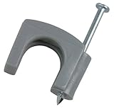 Gardner Bender PSG-15 7/16-Inch Gray Plastic Coaxial Staple, 15-Pack [並行輸入品]