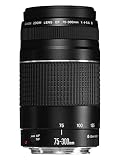 Canon EFレンズ EF75-300mm F4-5.6 IIIズームレンズ 望遠 並行輸入品 黒