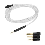 ゼンハイザー HD518 HD558 HD598 HD569 HD579 HD599 用 2.5mm 3.5mm 4.4mm プラグ付き交換用オーディオケーブル、1.5m/4.9フィート
