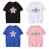 [はやい] 2024 けいおん 放課後ティータイム tシャツ 平沢唯 半袖 アニメ 漫画 Tシャツ メンズ/レディース コスプレ 衣装 HTT キャラ 同型 夏服 日常服 綿 丸首 柔らかい アニメ 萌え グッズ 可愛い 快適 男女兼用 (1,L)