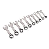 Sealey組み合わせラチェットレンチセット10pc Stubbyメトリック