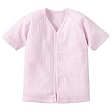 コンビミニ あったかワンタッチ肌着(カラー) 50～60 ピンク
