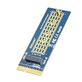 10Gtek PCIe 3.0 to NVMe (1) M.2 アダプター 拡張カード 増設インターフェースボード M.2 (M Key) SSD, X4