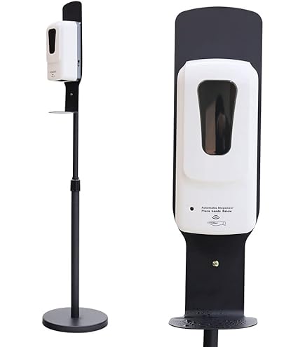 Amazon｜クレセル アルコールディスペンサー スタンド式 自動 非接触