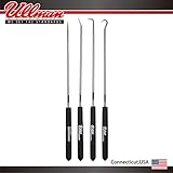 Ullman Devices【アルマン】【CHP4-L】ロングピックツール4本セット　クッショングリップ●アメリカ製