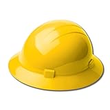 ERB 19202 Americana Full Brim Hard Hat with Slide Lock, Yellow by ERB