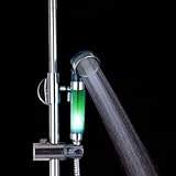 PYRUSLEDシャワーヘッド3色水の温度制御で光を変える