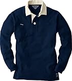 CUC DOGMAN 長袖ラガーシャツ 紺 LLサイズ 1250