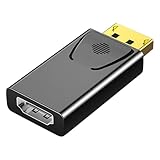 USB - HD アダプター – HD - DP アダプター | DP - HD ケーブル | 4K60Hz ディスプレイポートから HD ケーブルへ のために 映像出力 複数デバイス接続 ゲームとプロフェッショナル映像編集の最適化