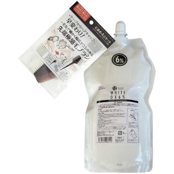 Amazon | アレスカラー ホワイトブリーチ 500g & ホワイトオキシ 6