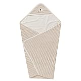 西松屋 [OC] パイルアフガン（オーガニック/ゾウ刺繍）