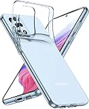 Galaxy A53 5G ケース クリア SC-53C 透明 SCG15 カバー ギャラクシーA53 スリム TPU ソフト 軽量 薄型 柔軟 全透明 黄変防止 耐衝撃 ストラップホール付き スマホケース