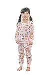 蘭ノ屋 MELLISSE MY COOK 9分袖 子供服 キッズ ベビー パジャマ 部屋着 ルームウェア 室内着 肌着 (100)