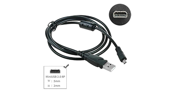 Amazon Xiyi Nikon Uc E6 Olympus Cb Usb6 Usbケーブル用12ピンusbデータケーブルデジタルカメラライン 電子アクセサリー Xiyi アクセサリ サプライ