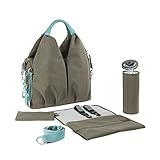 Lassig Glam Global Style Diaper Shoulder Bag Handbag Tote-Bag includes Matching Insulated Bottle Hol
