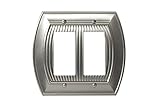 Amerock BP36533G10 Allison 2 Rocker Wallplate, Satin Nickel [並行輸入品]