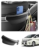 SKTU アルファード/ヴェルファイア 30系 シートバックポケット アルファード30 シートボックス シートハンドル 収納ボックス カスタムパーツ 小物入れ 整理便利 ヴェルファイア30 専用 ABS樹脂製 無臭無毒 取付け簡単 トヨタ アクセサリー 車内グッズ