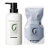RISHIRIA Furel (リシリアフレル) カラーシャンプー (モカブラウン) 専用ボトル & 詰め替え用 パウチ 240ml