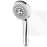Shower Head Handset For Electric Showers - In Chrome White Gold