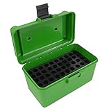 MTM ライフル弾薬箱 デラックス 50発収納 スタッキング可能 H-50-RM [並行輸入品]