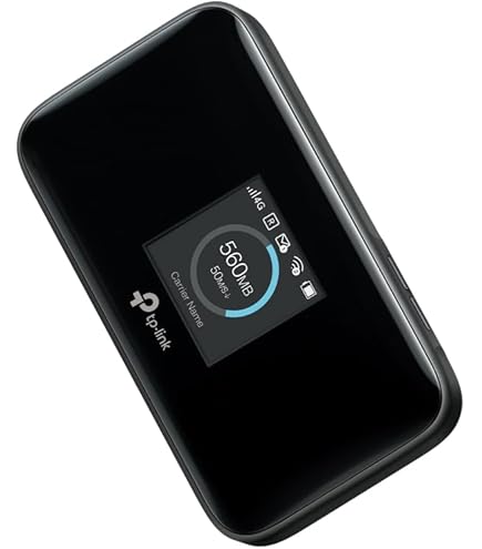 HUAWEI B535-333- 4G 400Mbps LTE CAT 7 Mobile WiFi Wireless Router, Sim Slot Unlocked, Genuine UK Warranty Stock, No Configuration Required, With FREE SMARTY Sim Card- Black