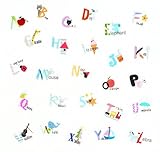 丸和貿易 ウォールステッカー (S) アルファベット