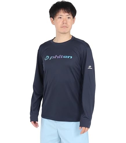 Amazon.co.jp: ファイテン（PHITEN） 長袖Tシャツ ラメグラデ