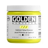 Golden Acrylic Heavy Body 237ml 1135 C.P カド イエロー プリムローズ 13105135